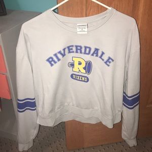 Riverdale Vixens Long Sleeve Crop Top